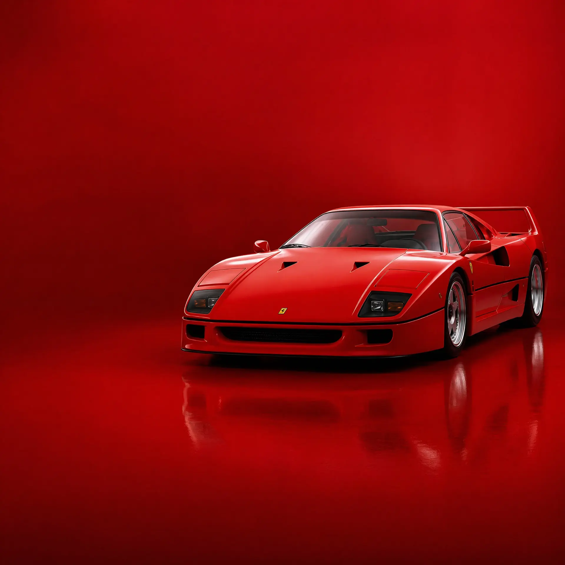 Ferrari F40 in the studio