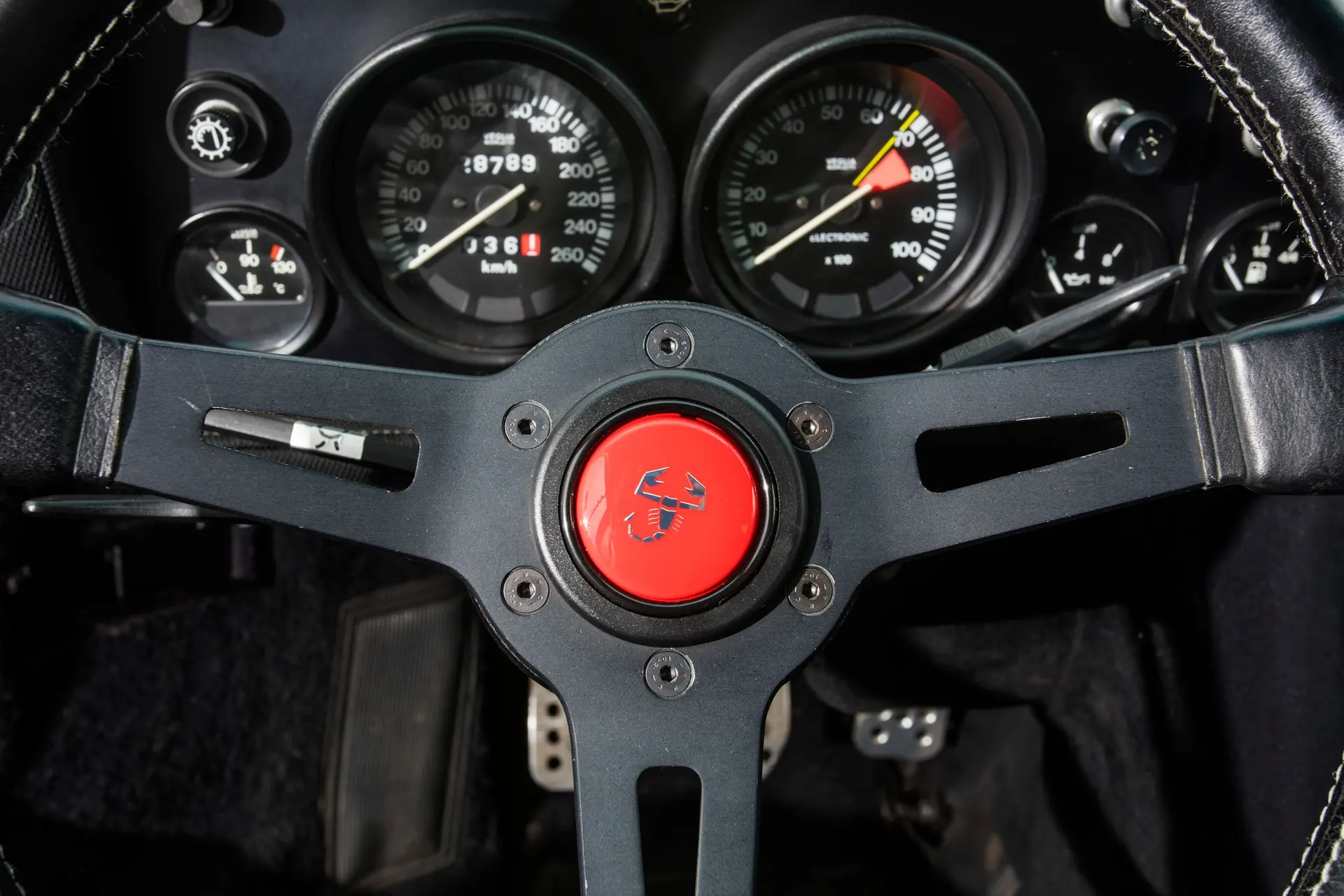 Rally 037 Stradale cockpit