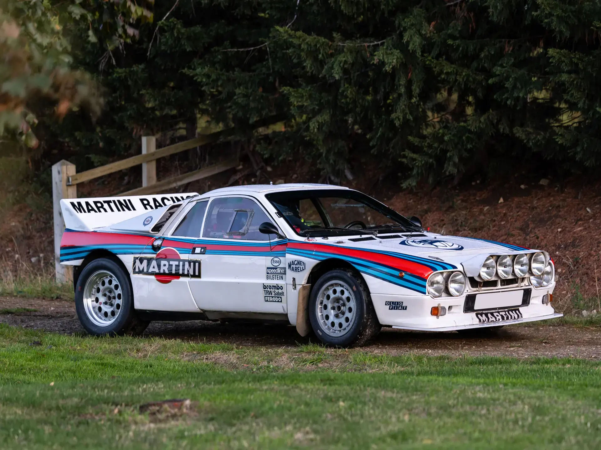 Evolution 1 chassis 319 in Martini livery