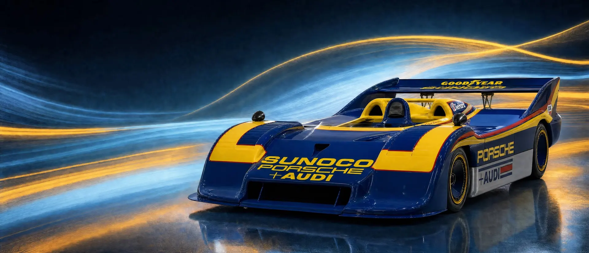 Porsche 917/30 Can-Am in Sunoco blue
