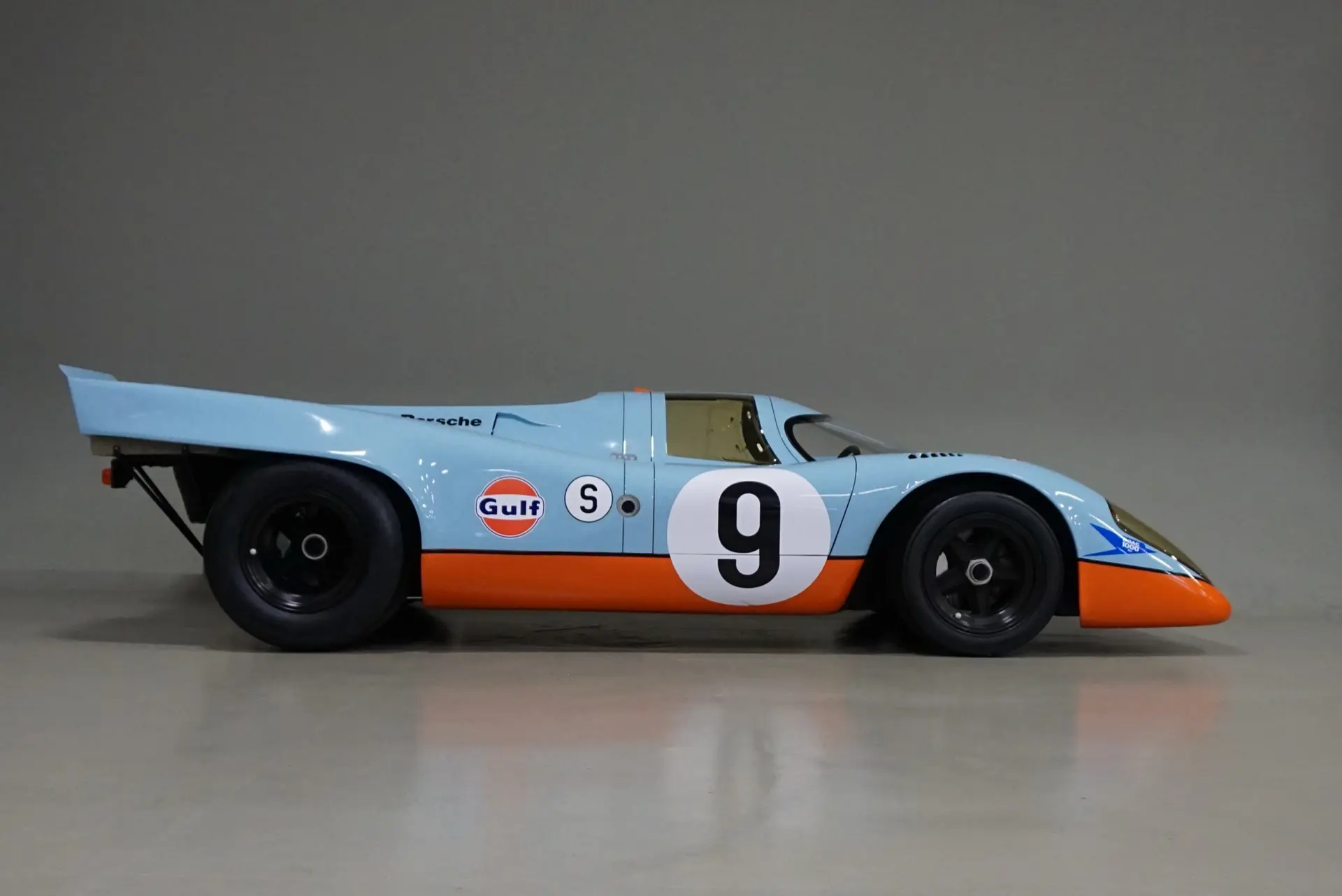 A Gulf 917 K in profile — Canepa collection