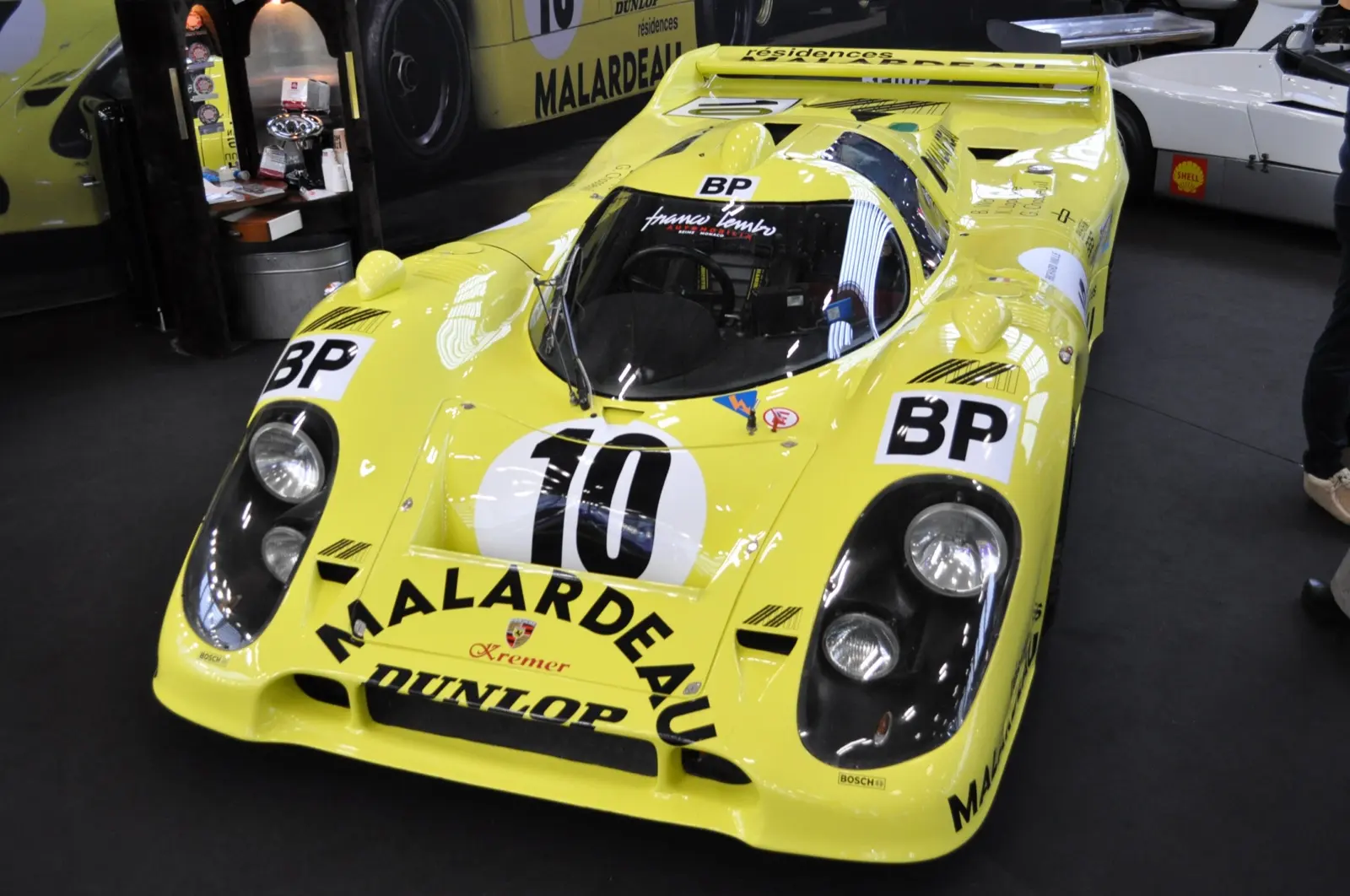 The Kremer 917 K-81 at Rétromobile, 2023