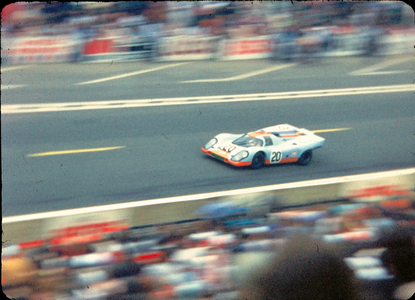 The Gulf #20 at Le Mans, 1970