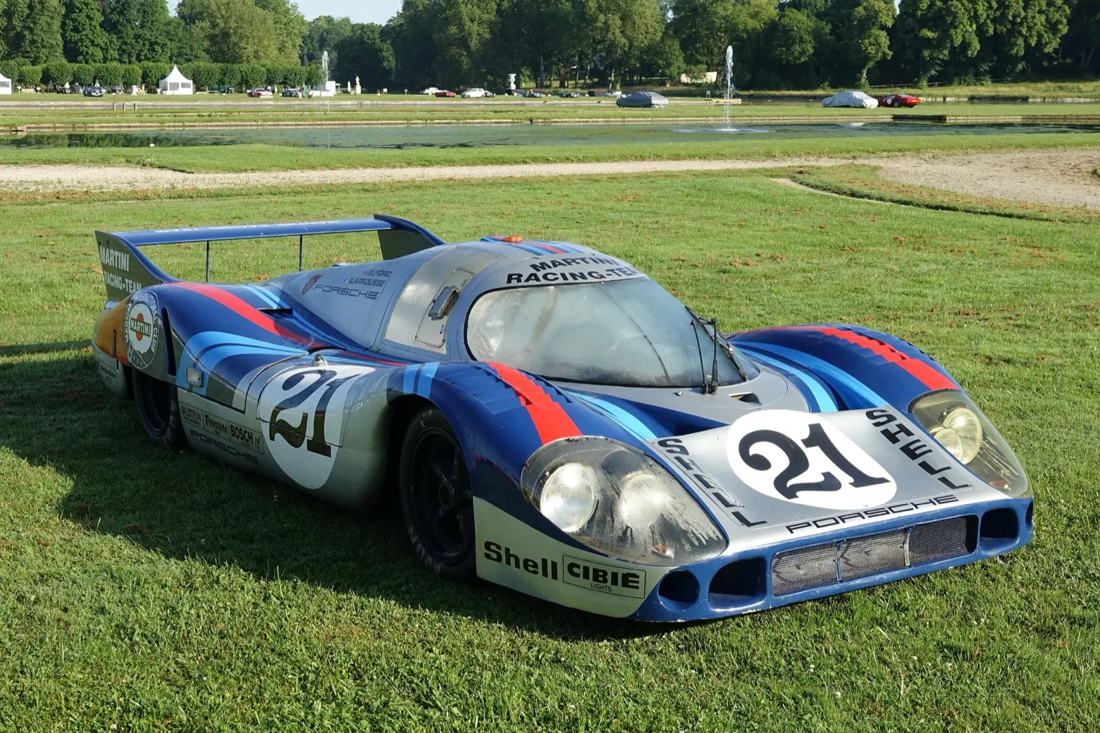 The 917 LH long-tail in Martini livery, 1971