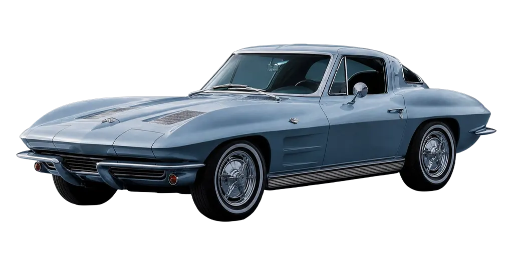 Chevrolet Corvette C1 Solid Axle — reference silhouette