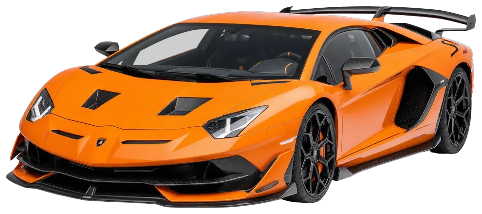 Lamborghini Aventador SVJ — reference silhouette