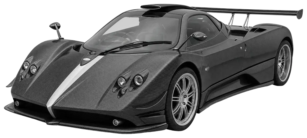 Pagani Zonda Cinque — reference silhouette