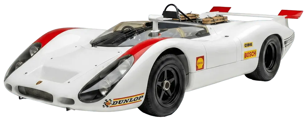Porsche 908 908/02 Spyder — reference silhouette