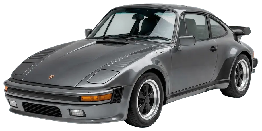 Porsche 930 Turbo Flachbau (slant-nose) — reference silhouette