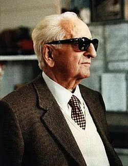 Enzo Ferrari in his later years