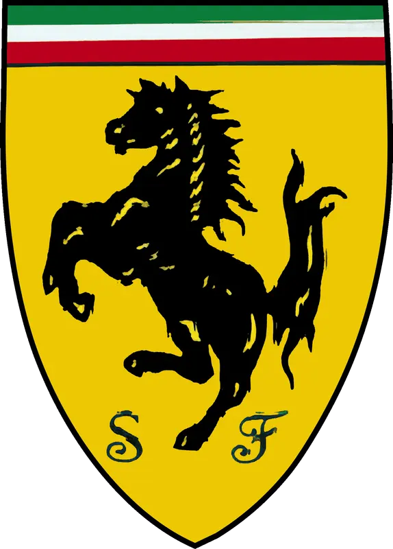 Ferrari crest, 1932–1947