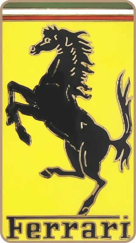 Ferrari crest, 1947–1951