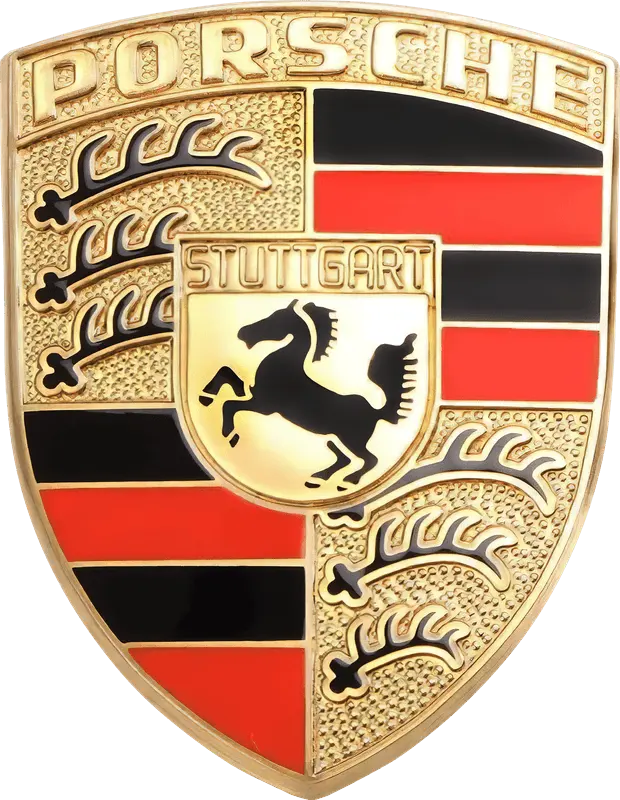 Porsche crest, 1963–1994