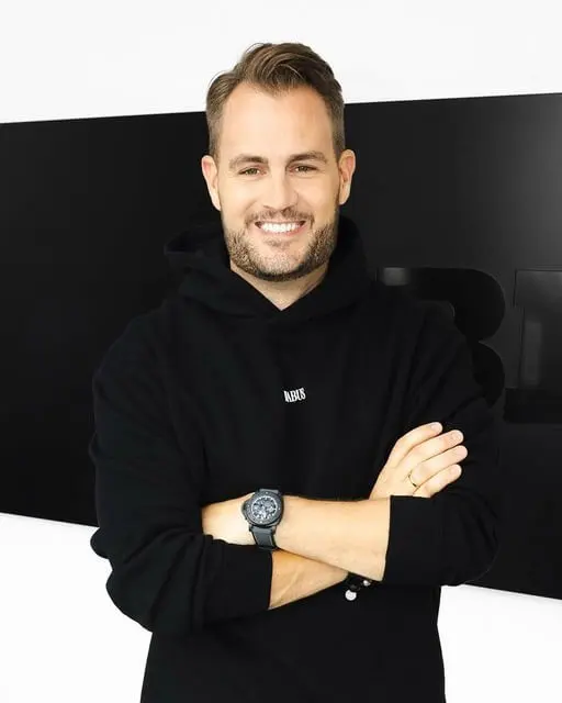 Portrait photograph of Constantin Buschmann, chief executive of Brabus