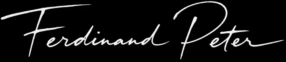 Signature of Ferdinand Peter